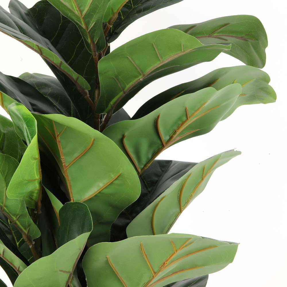 The Home Deco Factory - Plante artificielle feuillage dense en pot 90 cm - Image 4