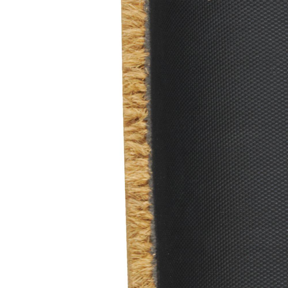 Aubry Gaspard - Paillasson coco intérieur extérieur 75 x 45 cm Tête de cerf contours - Image 4
