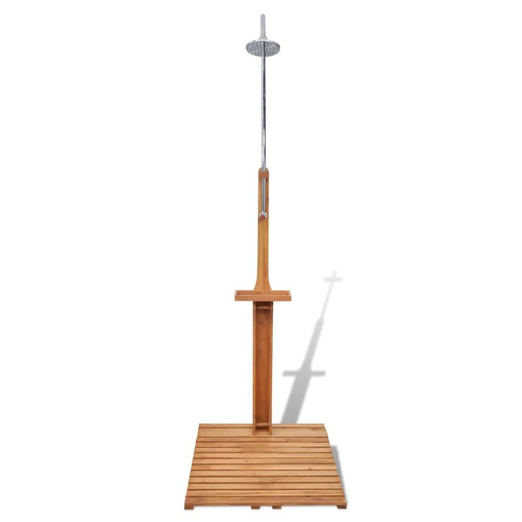 Douche d'extérieur - Douche de jardin en bois - Image 1