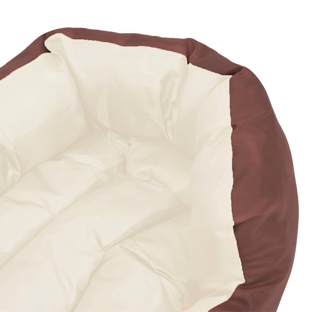 Vidaxl - Coussin réversible lavable de chien Marron et crème 65x50x20 cm vidaXL 171211 - Image 7
