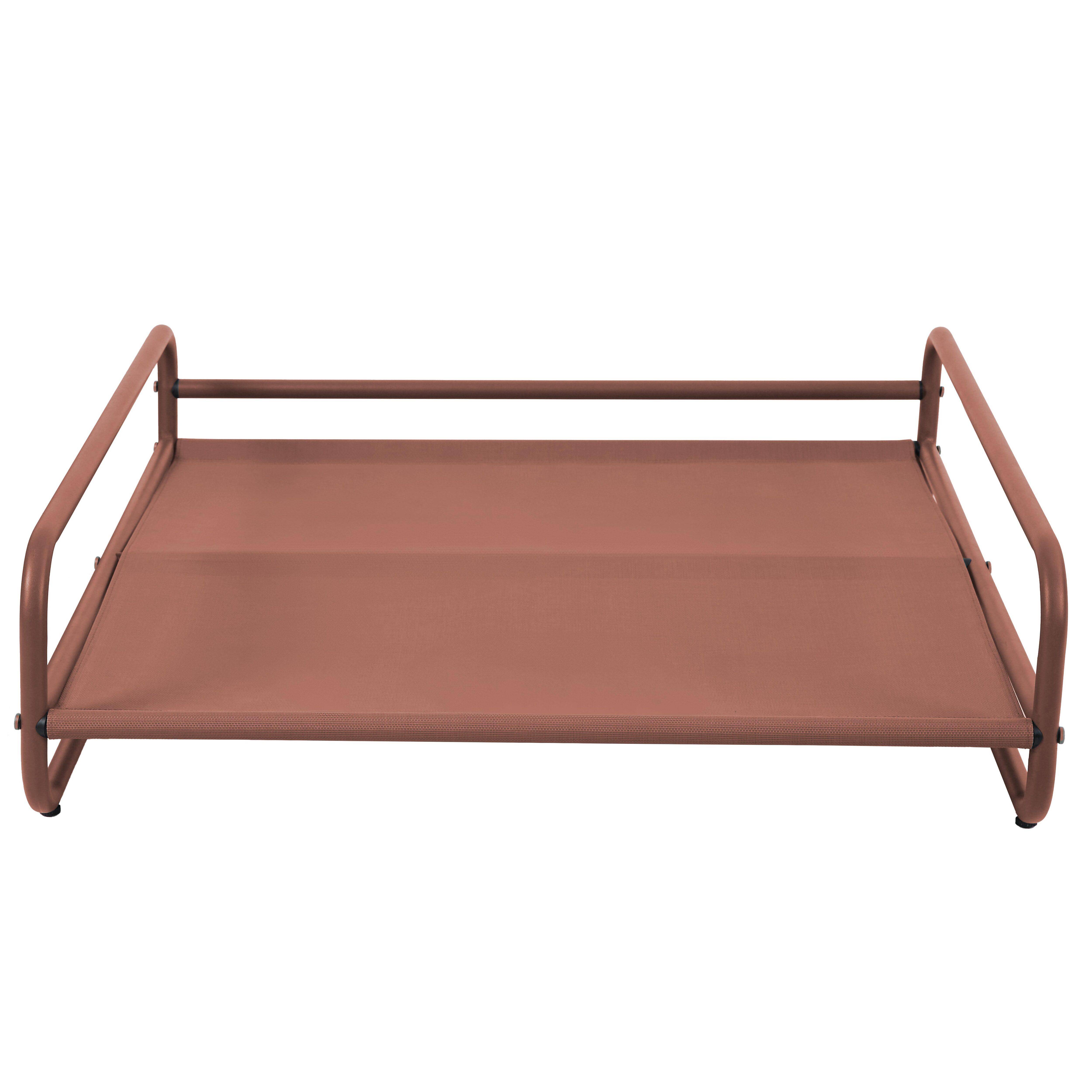 Oviala - Structure pour fauteuil et pouf de salon jardin modulable terracotta Mixi - Oviala - Image 3