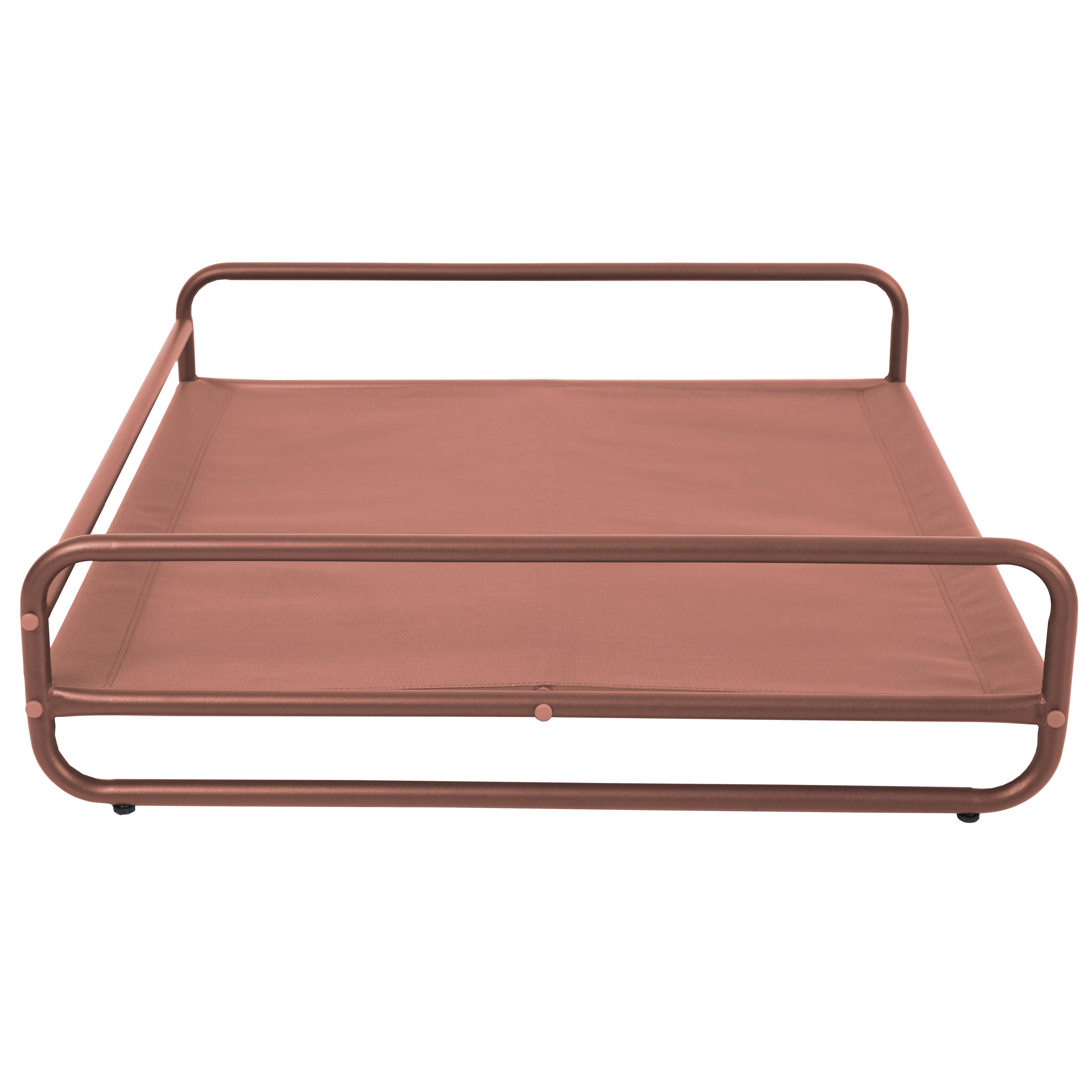 Oviala - Structure pour fauteuil et pouf de salon jardin modulable terracotta Mixi - Oviala - Image 1