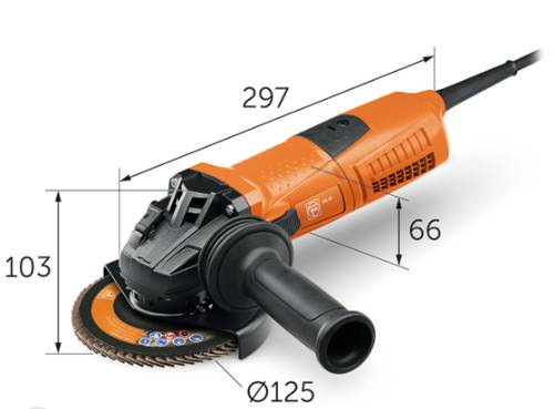 Meuleuse 1300 W CG 13-125V - FEIN - 72228060000 - Image 2