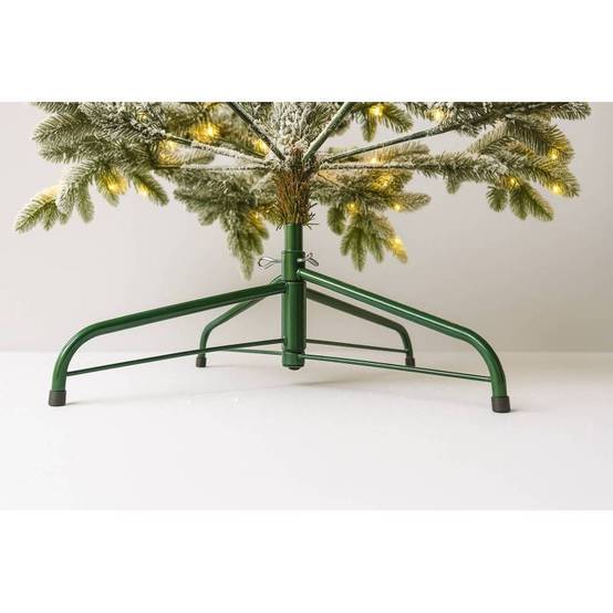 Sapin de Noël artificiel lumineux blanc 300 led Blanc Chaud 700 Branches 2m10 - Image 10