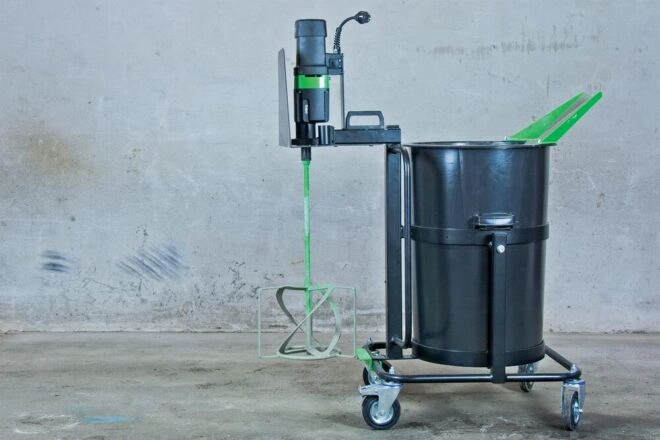 Station de Malaxage D.225 mm pour chape mastic DIAM - FLOORMIX2300 - Image 3