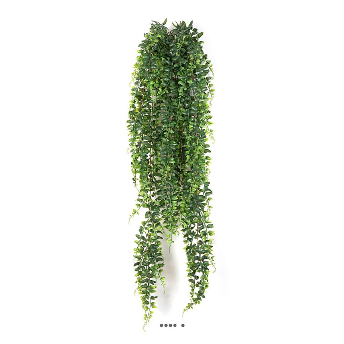 Chute de fougère artificielle L 100 cm lg 30 cm dense - Image 2