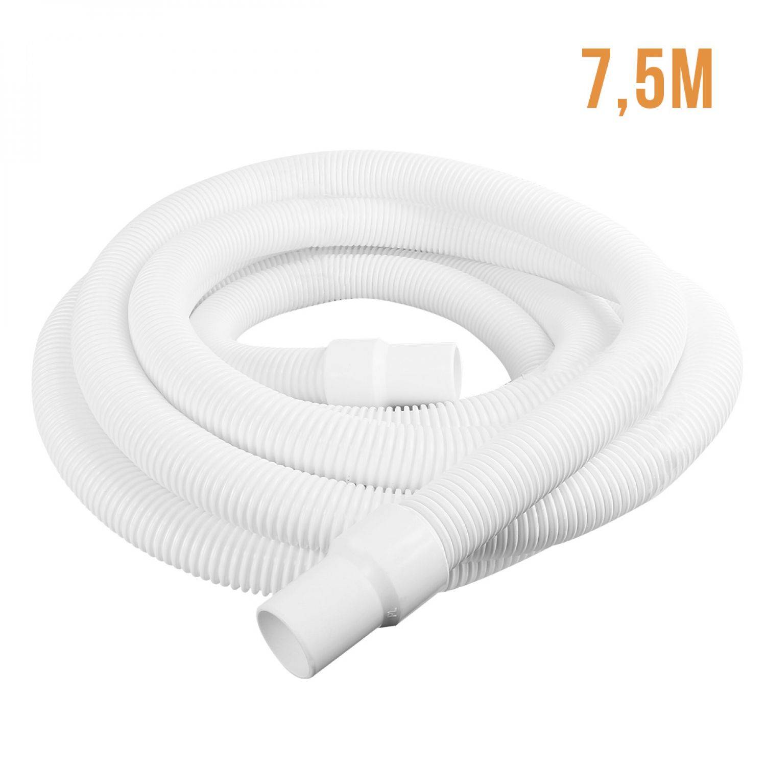 Linxor - Tuyau flottant 2 embouts pour piscine - Diam 38 mm - 7.5 m - Blanc - Linxor - Image 2