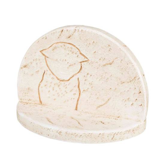 Trixie - Pierre commémorative avec contour de chat 16 × 12 × 7 cm - Image 1