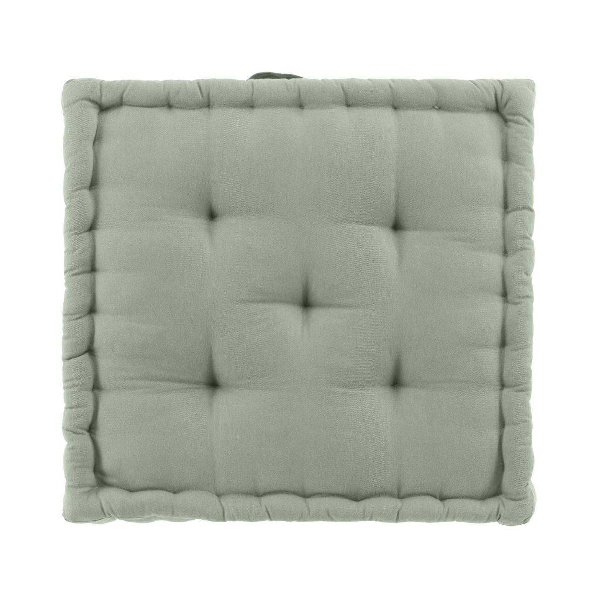 Coussin de Sol "Twily" 50x50cm Sauge - Image 1