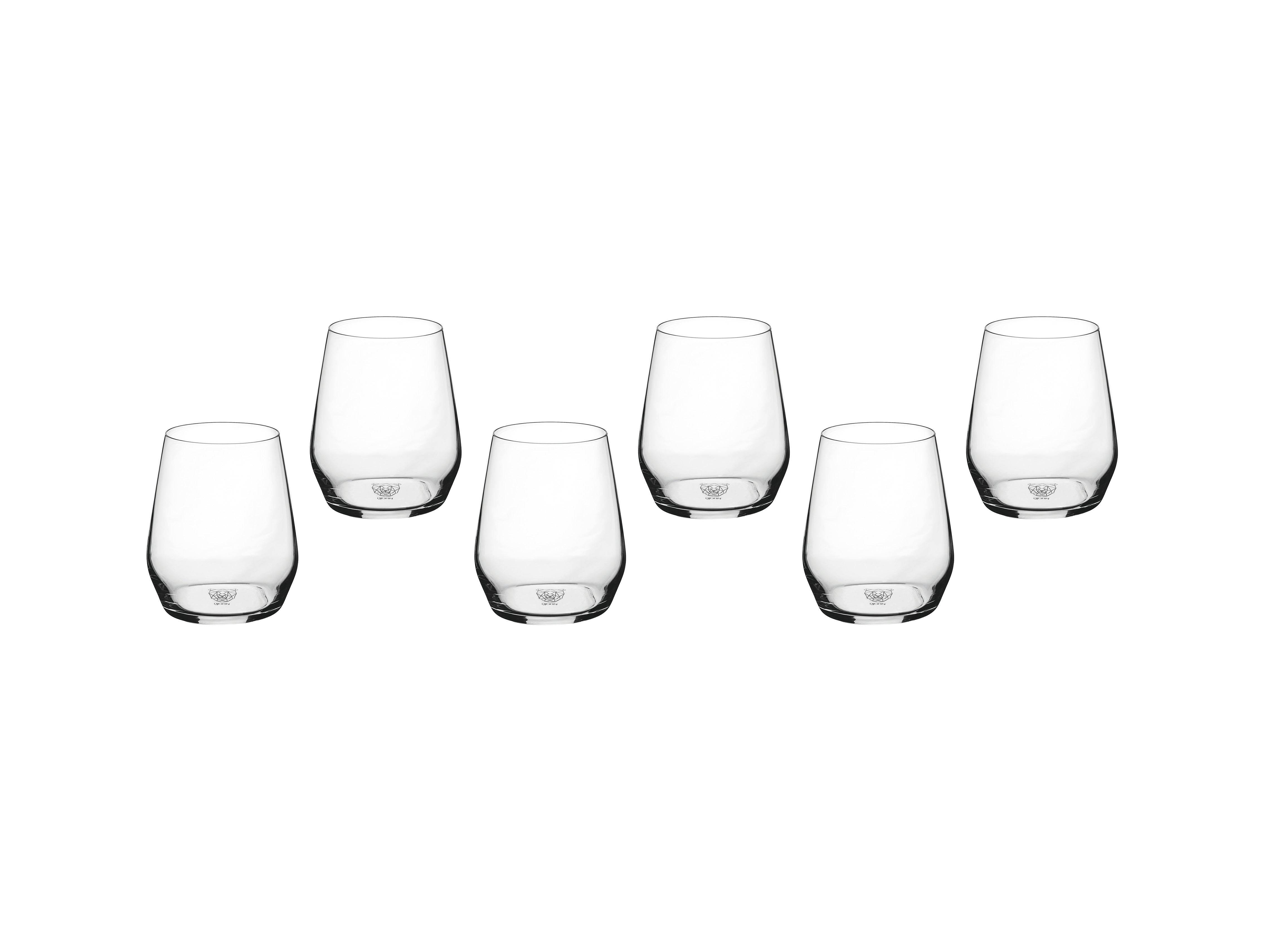 Lot de 6 Verres à soft en Cristallin (cristal sans plomb) "LAGOM", Bjorn - Image 1