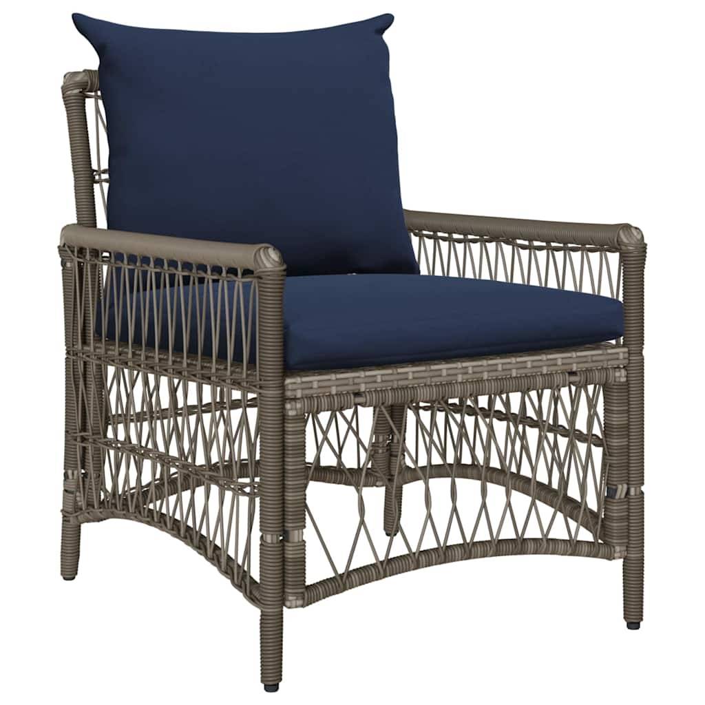 Maison Chic - Chaise De Jardin - Fauteuil De Jardin Gris 60 x 70 x 78cm polyrotin