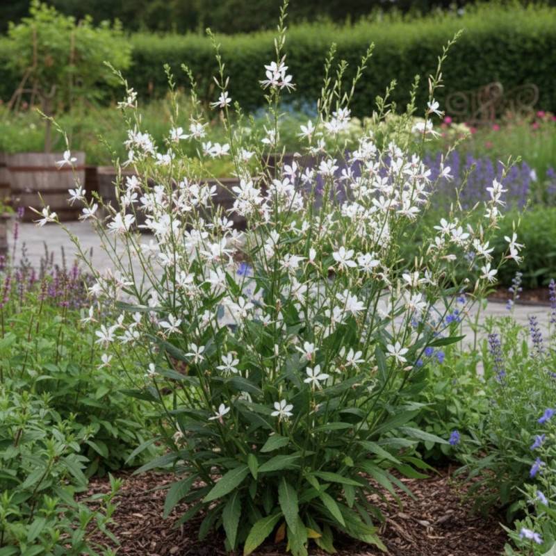 Gaura Sparkle White à fleurs Blanche/ - feuillage Caduc - Godet - 5/20 cm