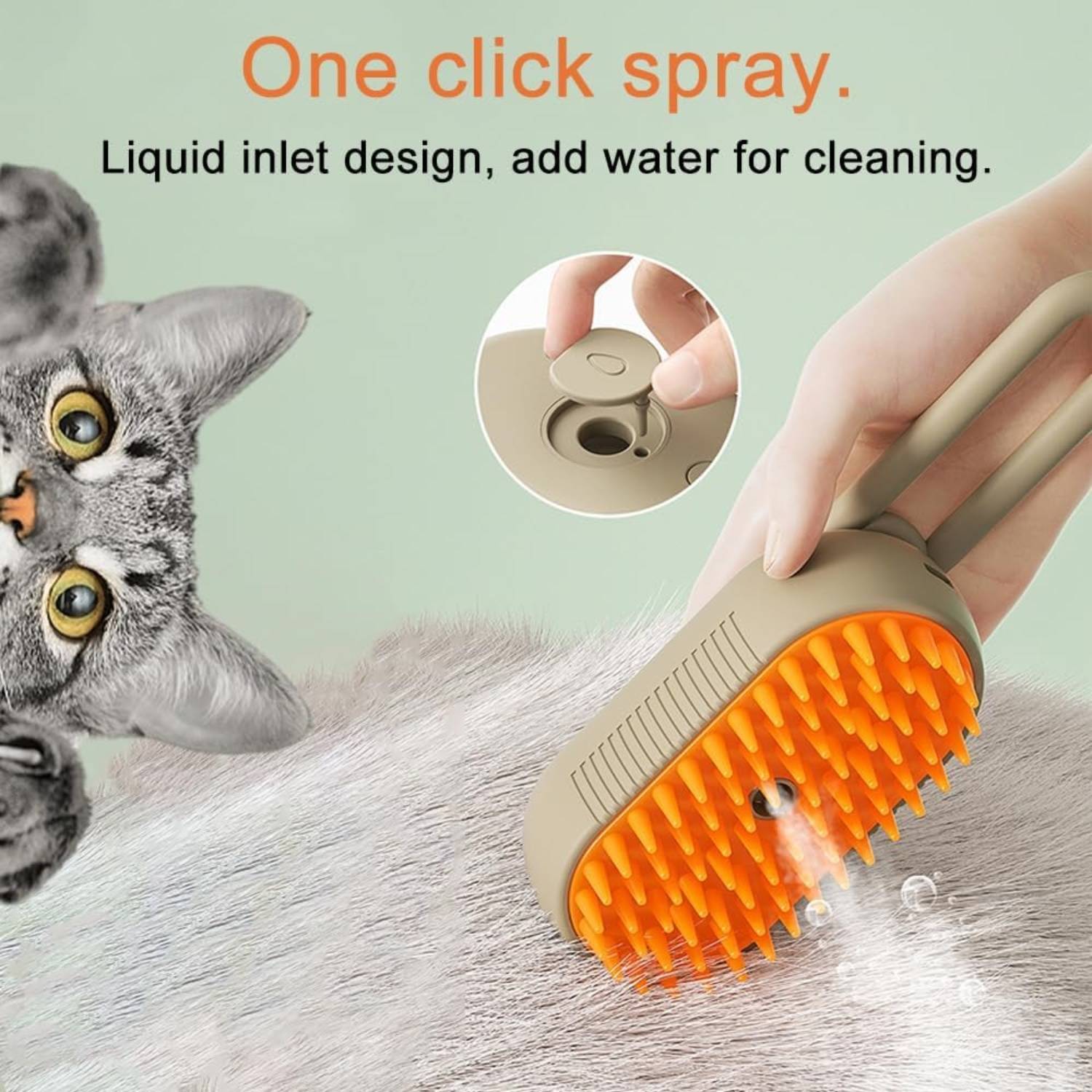 DtopbuyAge - Brosse Vapeur - 3 en 1 pour Chats/Chiens DtopbuyAge - Image 3