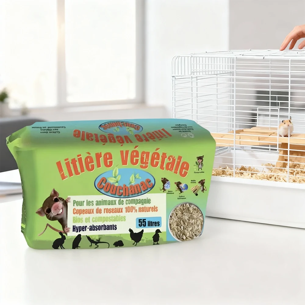 Autre - Litière Végétale pour Lapins et Petits Animaux - Couchanac® (Sac de 20L) - Image 4