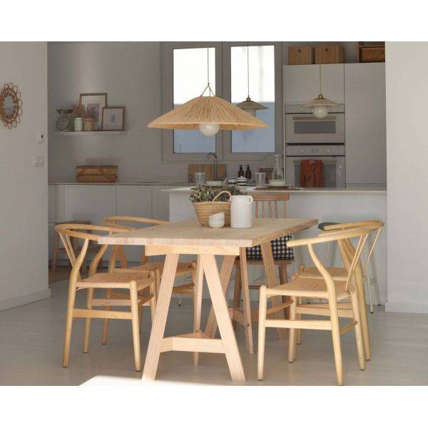 Plateau de table en pin 160 x 80 cm Kit Line Astigarraga - Image 9