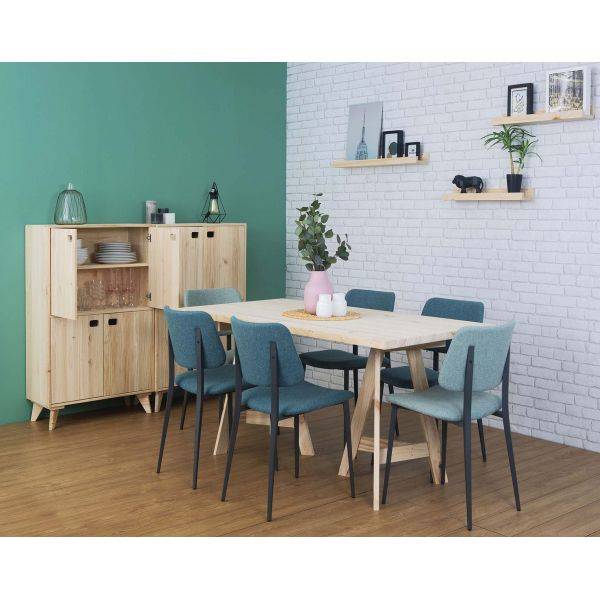 Plateau de table en pin 160 x 80 cm Kit Line Astigarraga - Image 7