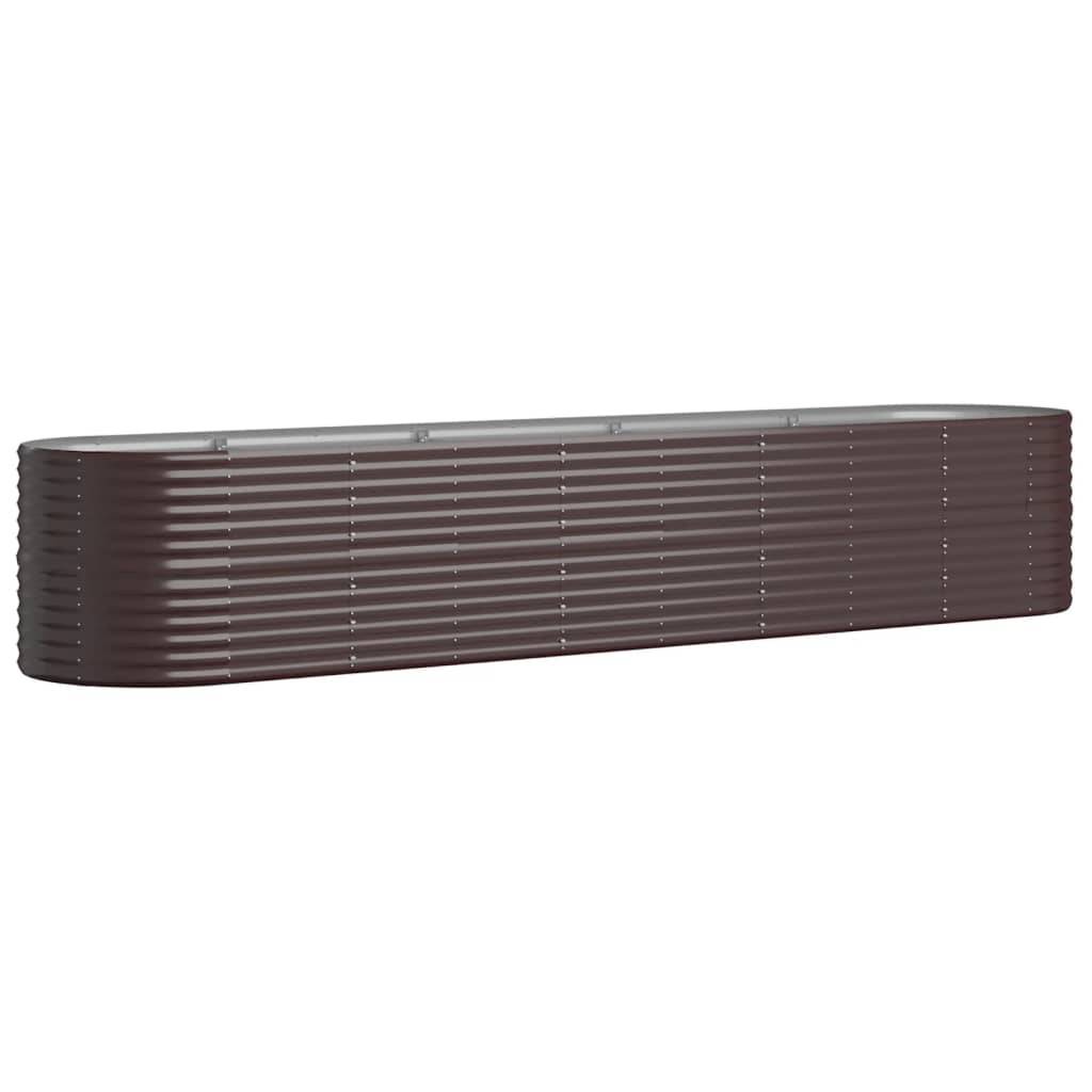 Vidaxl - Lit surélevé de jardin Acier galvanisé marron vidaXL 318965 - Image 2