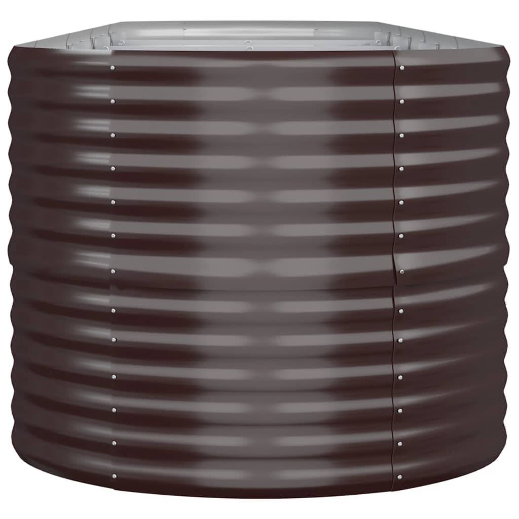 Vidaxl - Lit surélevé de jardin Acier galvanisé marron vidaXL 318965 - Image 5