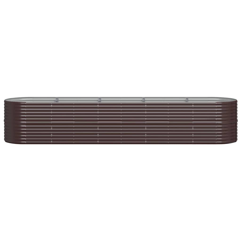 Vidaxl - Lit surélevé de jardin Acier galvanisé marron vidaXL 318965 - Image 6