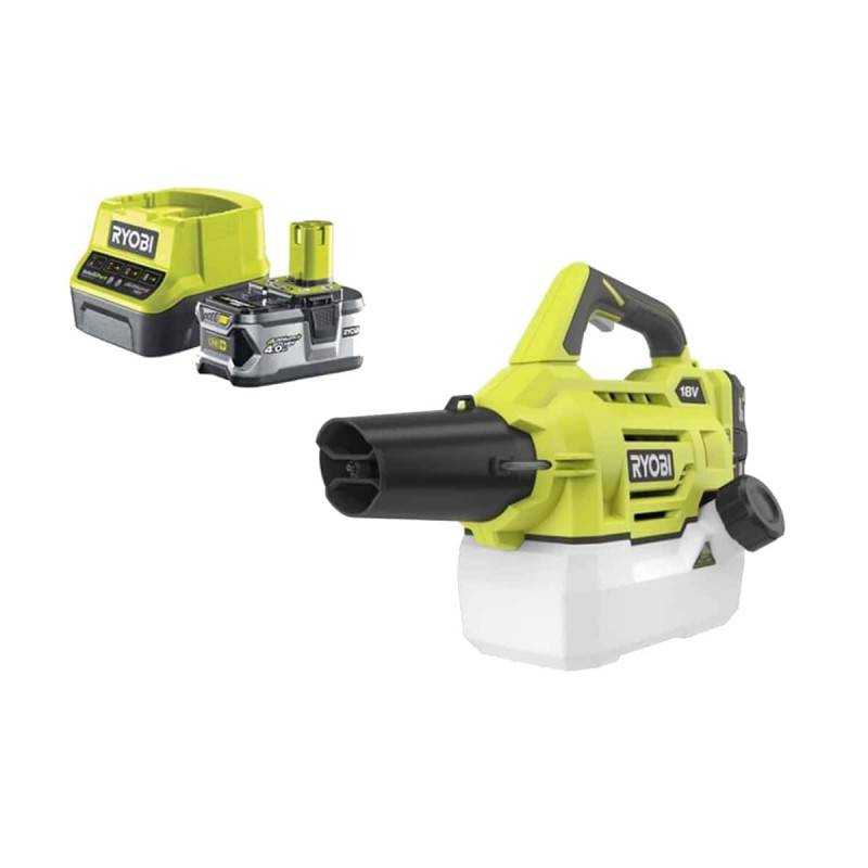 Ryobi - Pack RYOBI Brumisateur RYOBI 18V One Plus 2L - RY18FGA-0 - 1 batterie 18V 4.0Ah - 1 chargeur rapide 2.0Ah RC18120-140