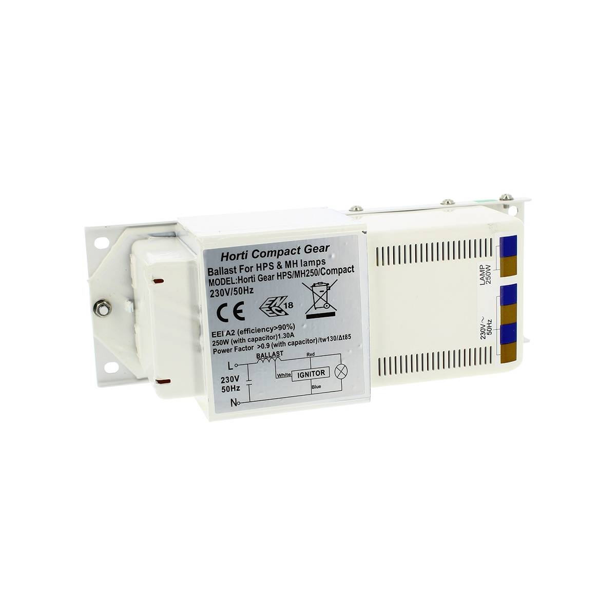 Sans Marque - Ballast 250W magnétique Class 1 - HORTI GEAR - Image 2