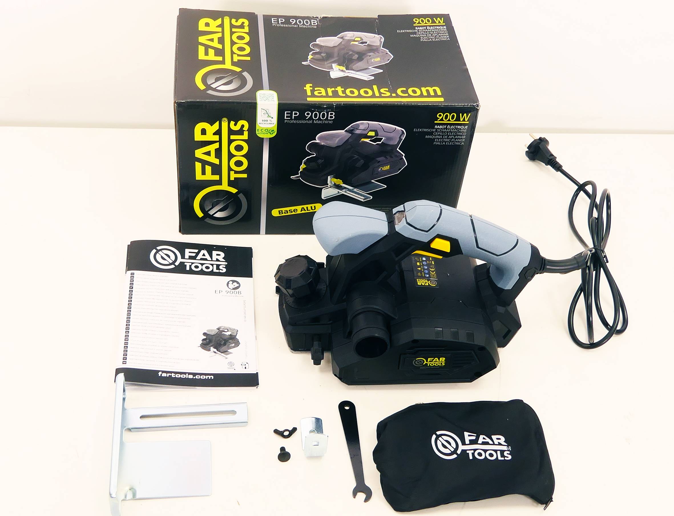 Rabot Electrique 850W 82x3mm fonction feuillure FARTOOLS - Image 3