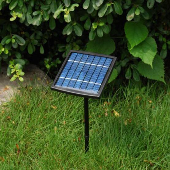 Pompe à eau solaire pour fontaine, piscine, bassin extérieur de jardin avec câble de 3m - Noir - Linxor - Image 9