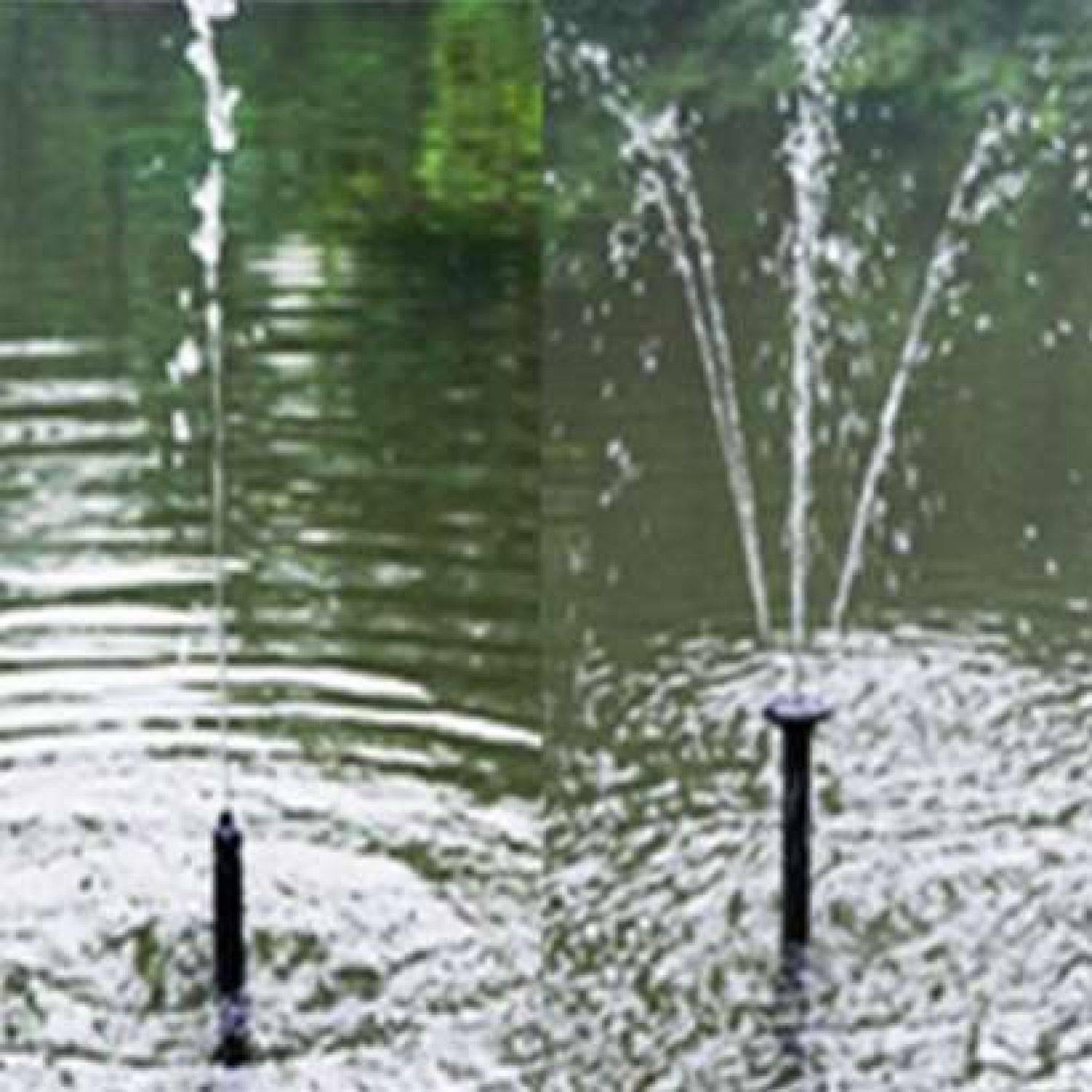 Pompe à eau solaire pour fontaine, piscine, bassin extérieur de jardin avec câble de 3m - Noir - Linxor - Image 8