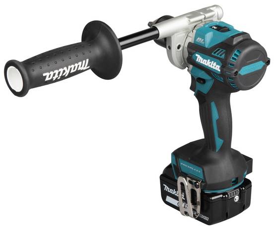 Perceuse-visseuse sans fil 18V - MAKITA -avec 2 batteries 5Ah - chargeur rapide – MAKPAC - DDF492RTJ - Image 3