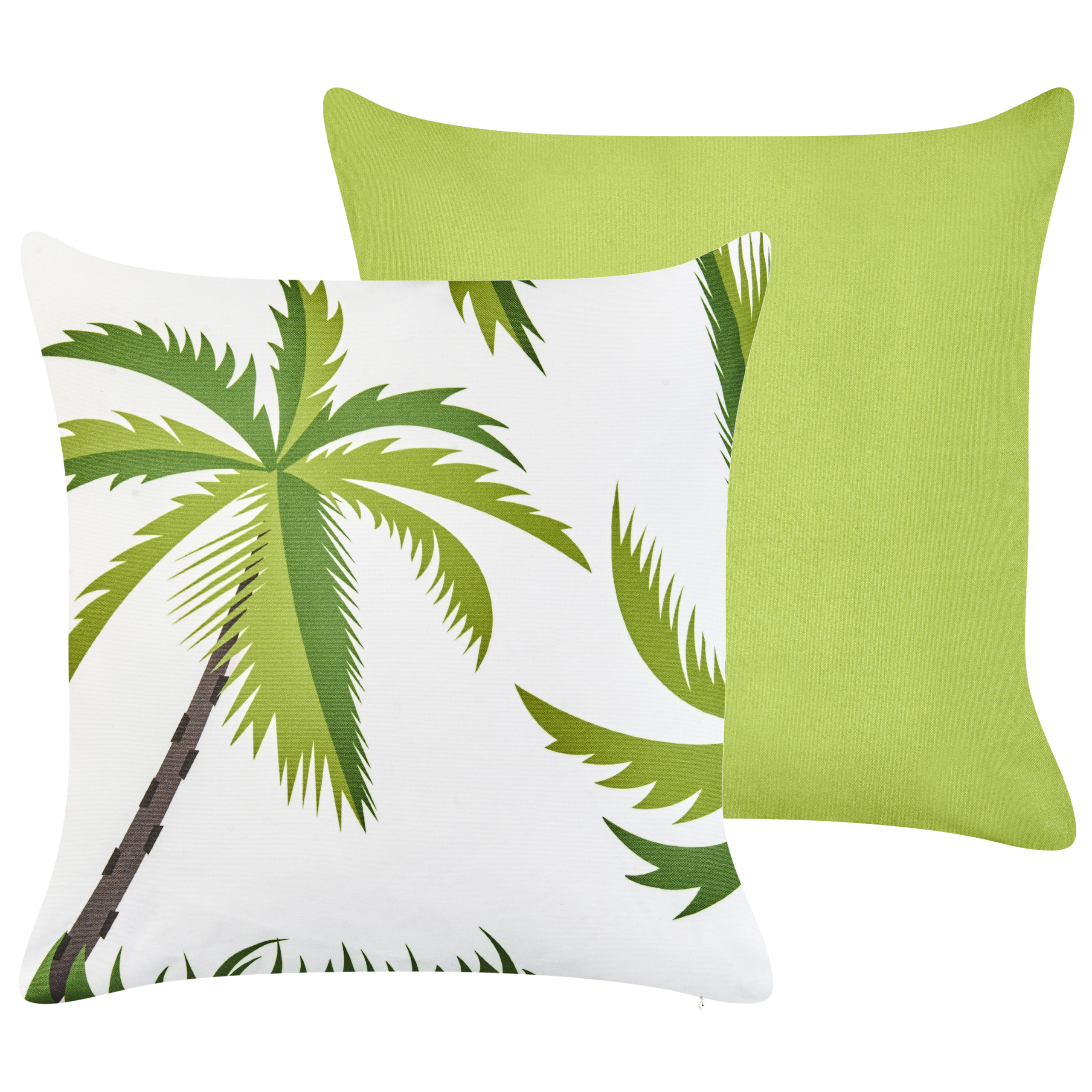 Beliani - Coussin d'extérieur Polyester Vert SEASIDE - 45x7x45- Beliani - Image 2