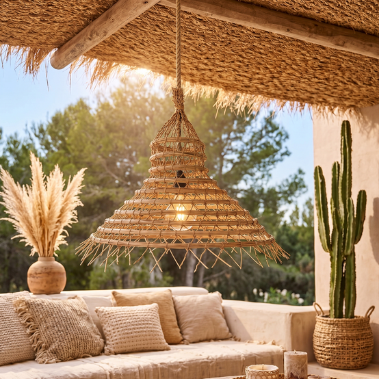 Lumisky - Abat jour naturel seul GAIA INDOOR H44cm - Image 2