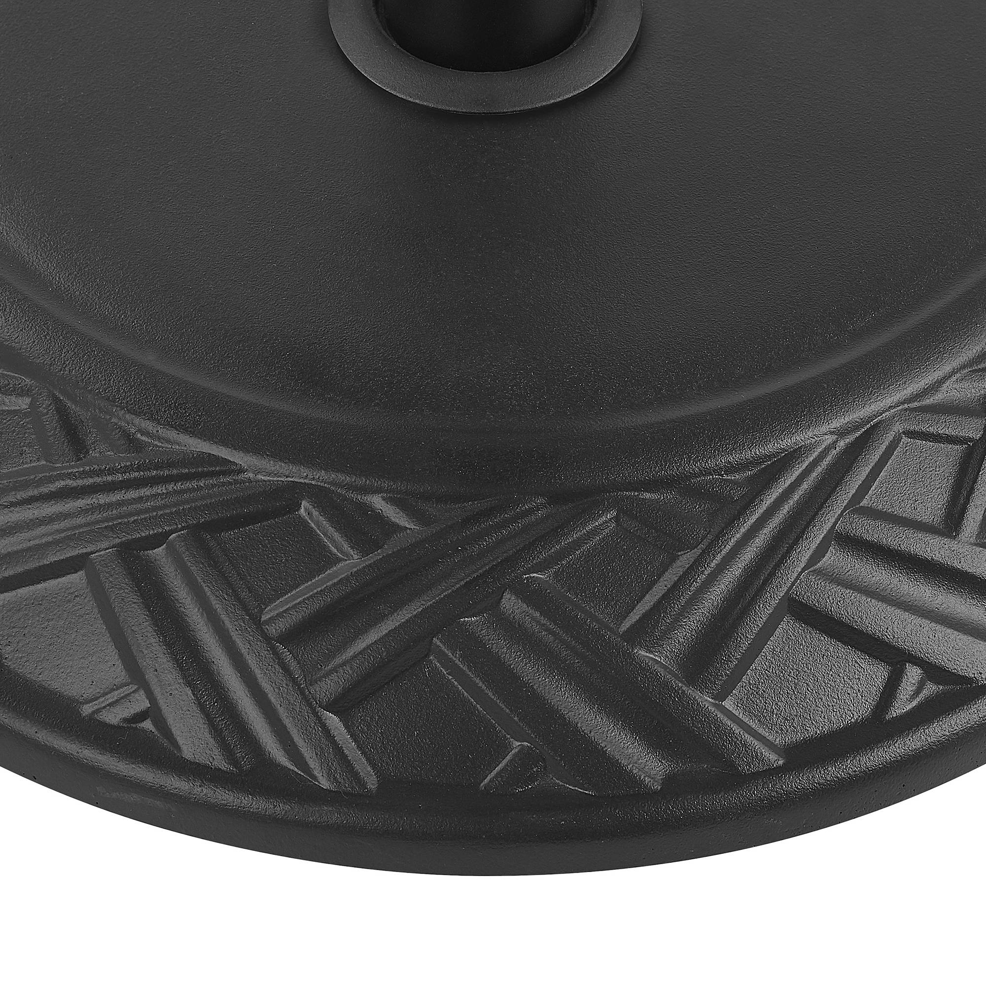 Beliani - Accessoires de parasol Béton Noir CAPACI Beliani - Image 4