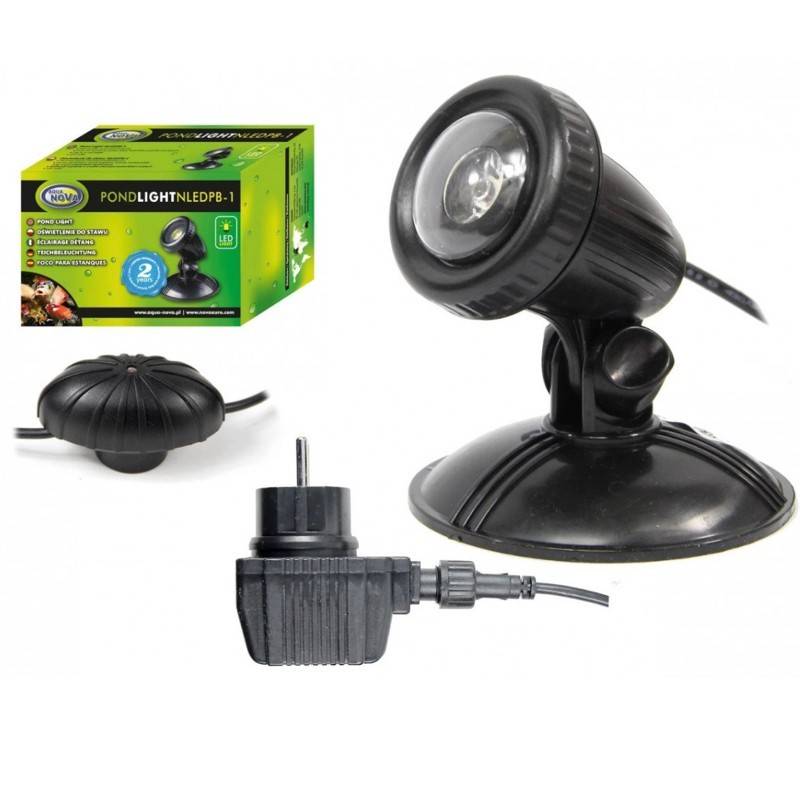 Spot Led 1W Immergeable Avec Lentilles Couleurs Pour Bassin De Jardins Et Piscine