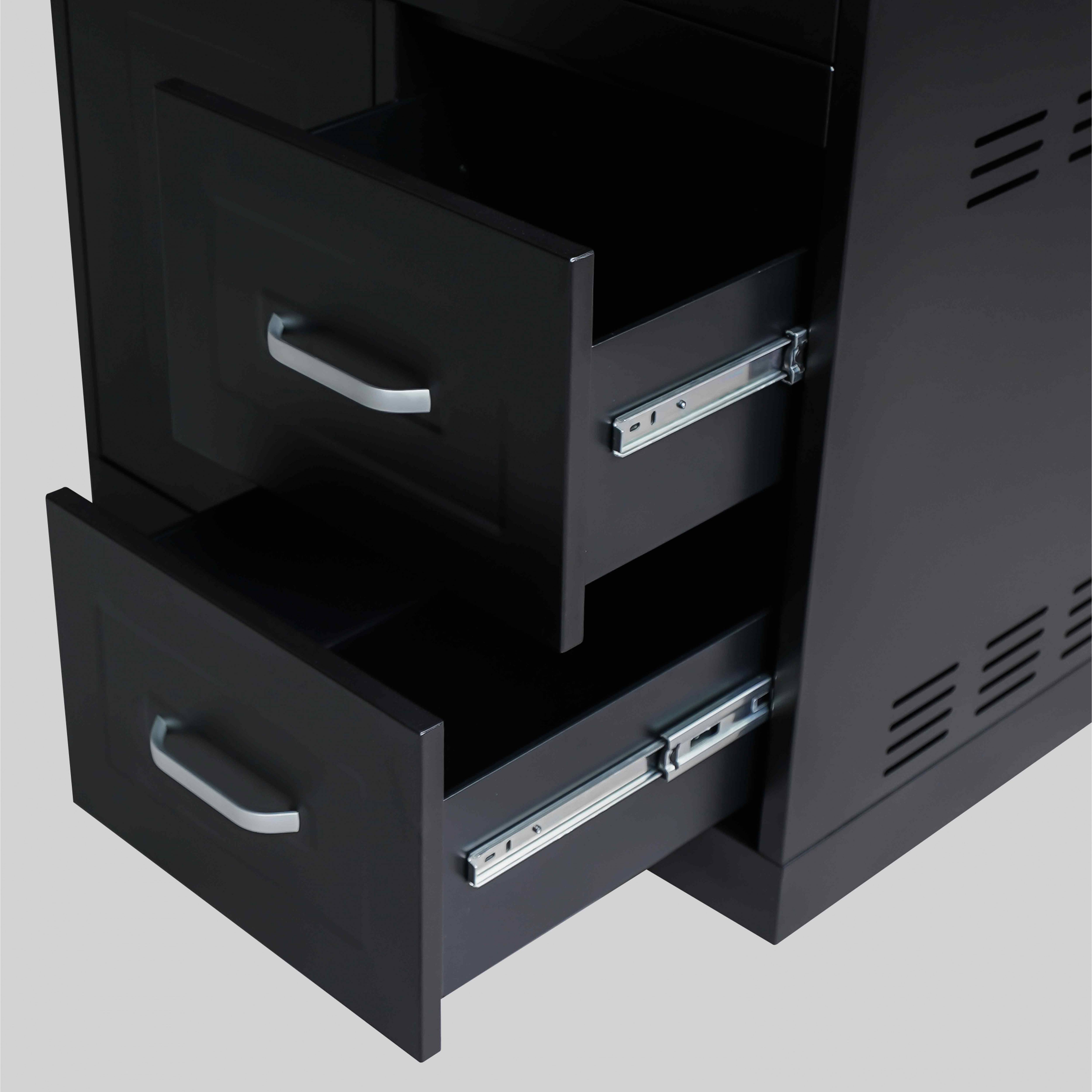 Oviala - Meuble gazinière 2 brûleurs pour cuisine extérieure Memphis - Oviala - Image 6
