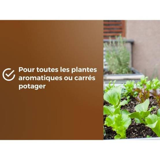 Or Brun - Terreau Plantes Aromatiques Et Carré Potager Uab 6 L / Nc - Or Brun - Image 5