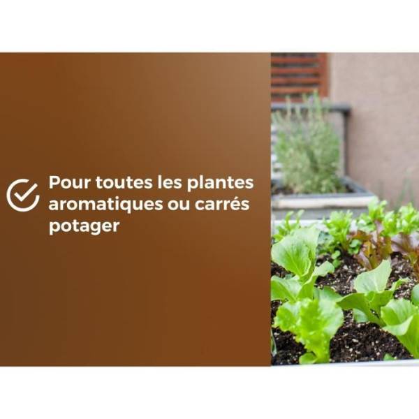 Or Brun - Terreau Plantes Aromatiques Et Carré Potager Uab 6 L / Nc - Or Brun - Image 5