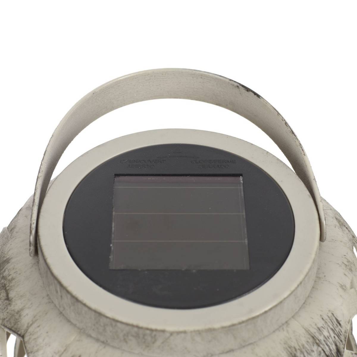 The Home Deco Factory - Lampe Solaire Extérieur "Effet Bougie" 24cm Marron - Image 2