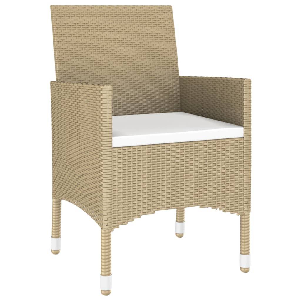 Vidaxl - Ensemble à Manger de jardin 7pcs Résine tressée et verre trempé vidaXL 3058430 - Image 4