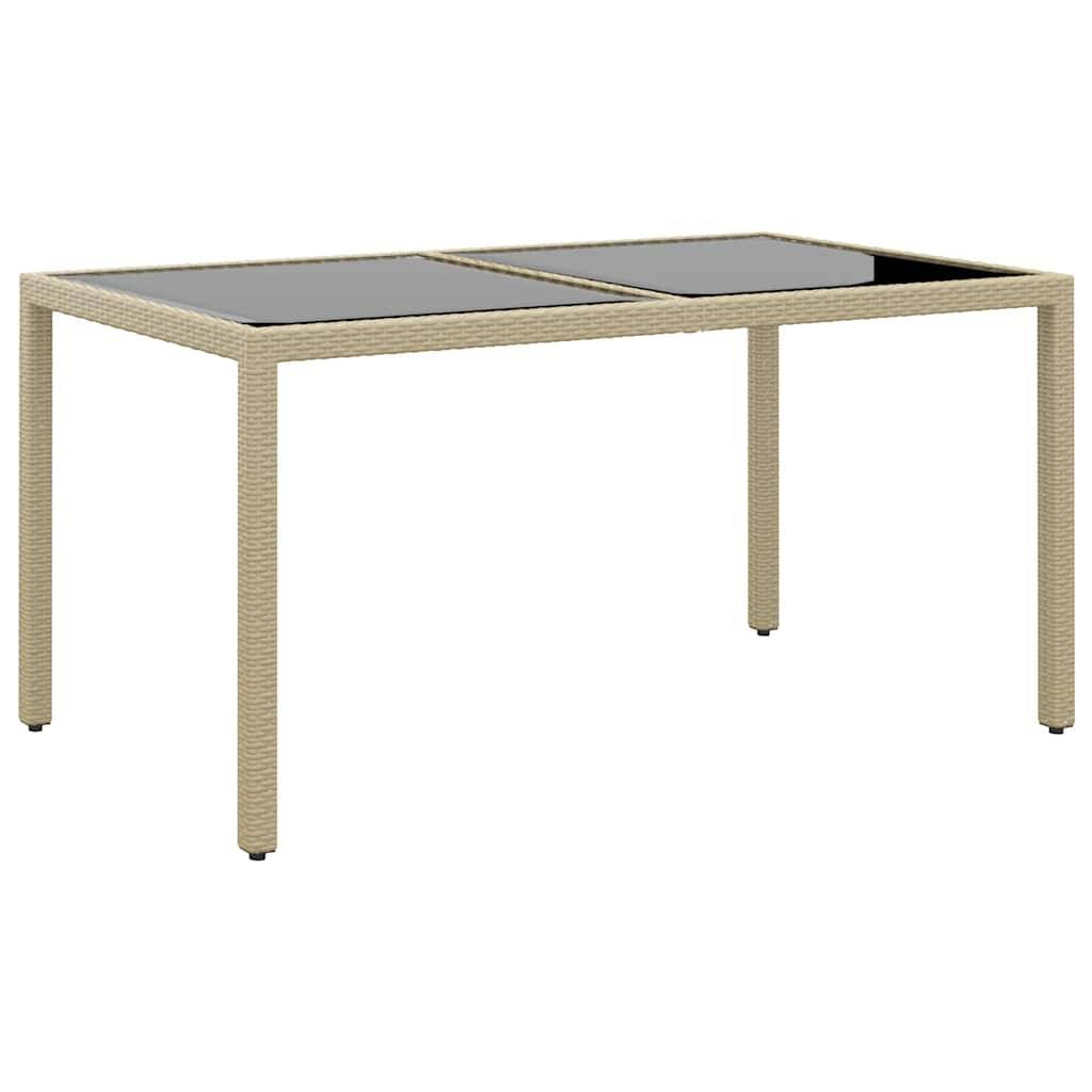 Vidaxl - Ensemble à Manger de jardin 7pcs Résine tressée et verre trempé vidaXL 3058430 - Image 6