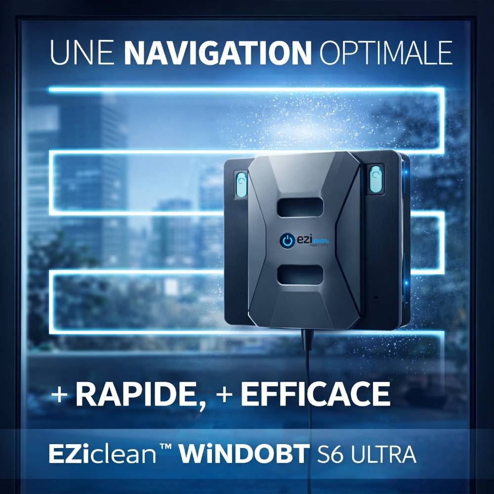 Robot Lave-vitres eziclean® Windobot S6 Ultra - Image 3