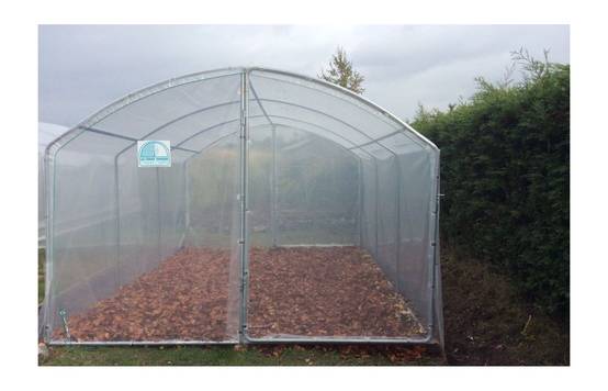 Serre tunnel de jardin - 9m² - 3 x 3 m - pieds droits - haute résistance à petit prix - LES SERRES TONNEAU - Image 10