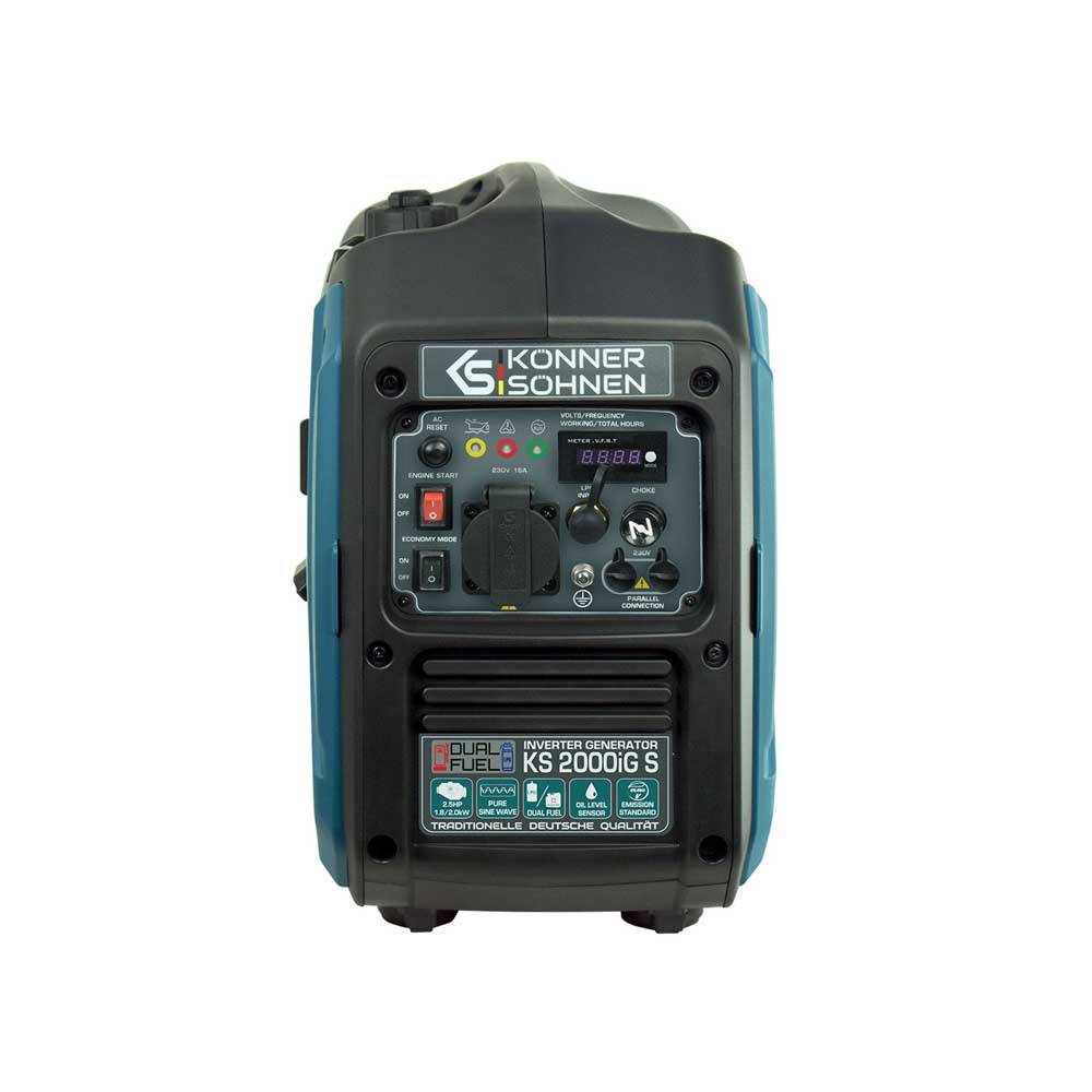 Générateur à essence-gaz de type inverter 2000W anti-bruit - Könner & Söhnen KS 2000iG S - Image 2