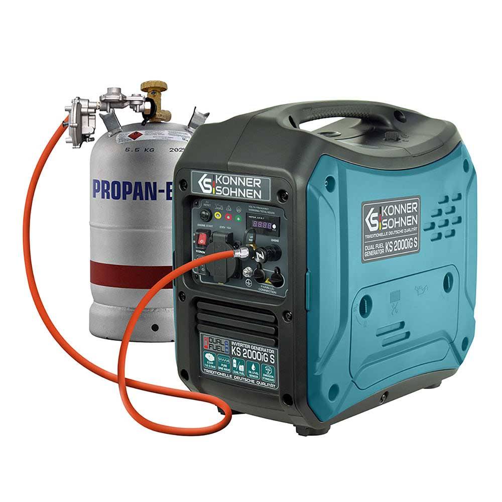 Générateur à essence-gaz de type inverter 2000W anti-bruit - Könner & Söhnen KS 2000iG S - Image 5