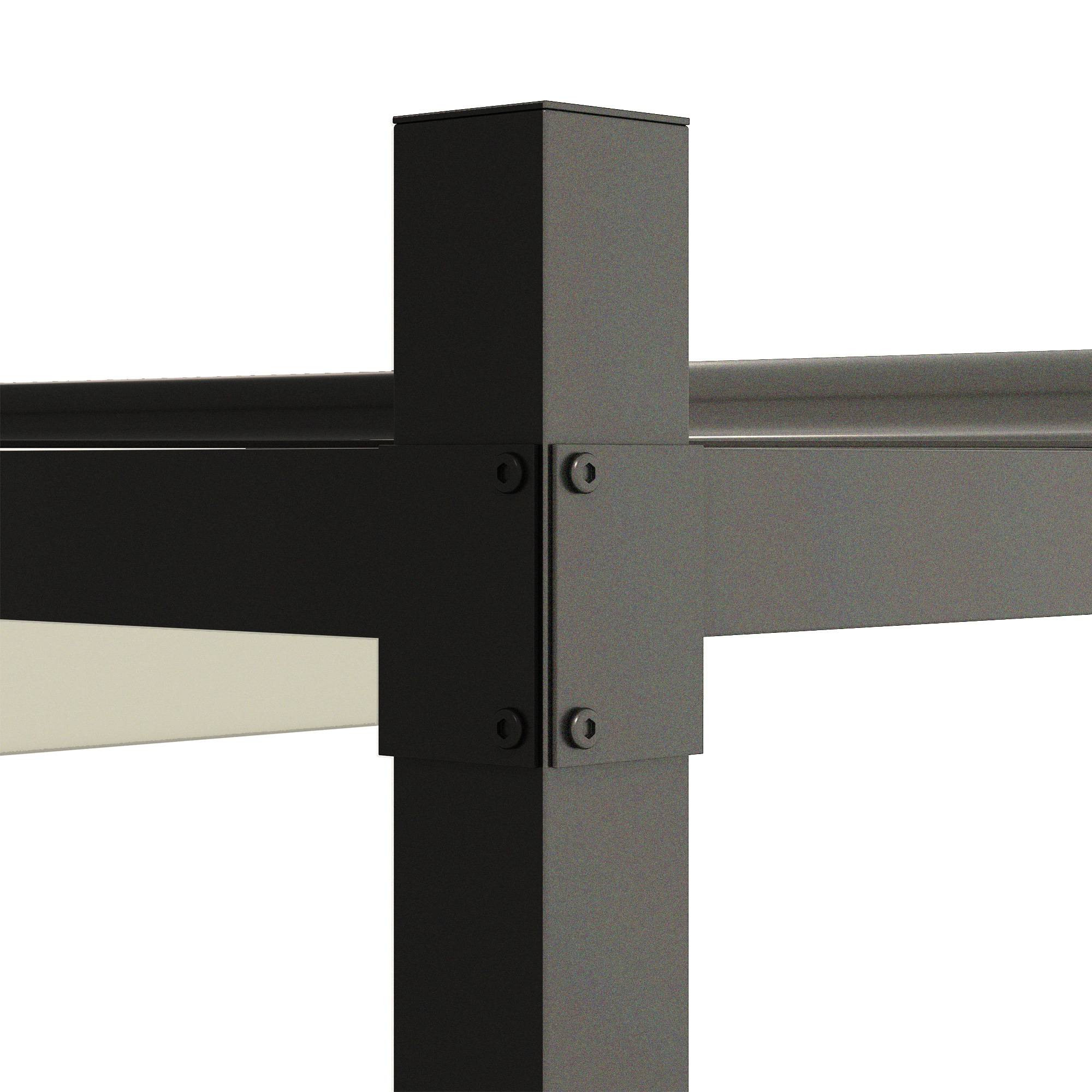 Outsunny - Pergola 3x3m Coulissante Rétractable Fixation Magnétique Tonnelle Abri Soleil UPF30+ Terrasse Patio Polyester 180g/m² Crème - Outsunny - Image 8