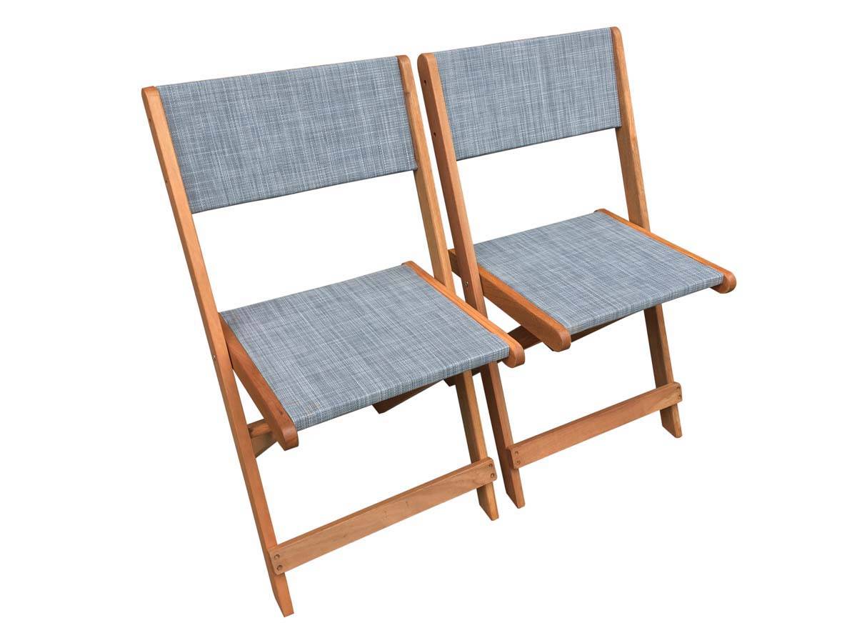 Habitat Et Jardin - Salon De Jardin Repas "séoul" - 1 Table + 6 Chaises - Maple - Gris -habitat Et Jardin - Image 4