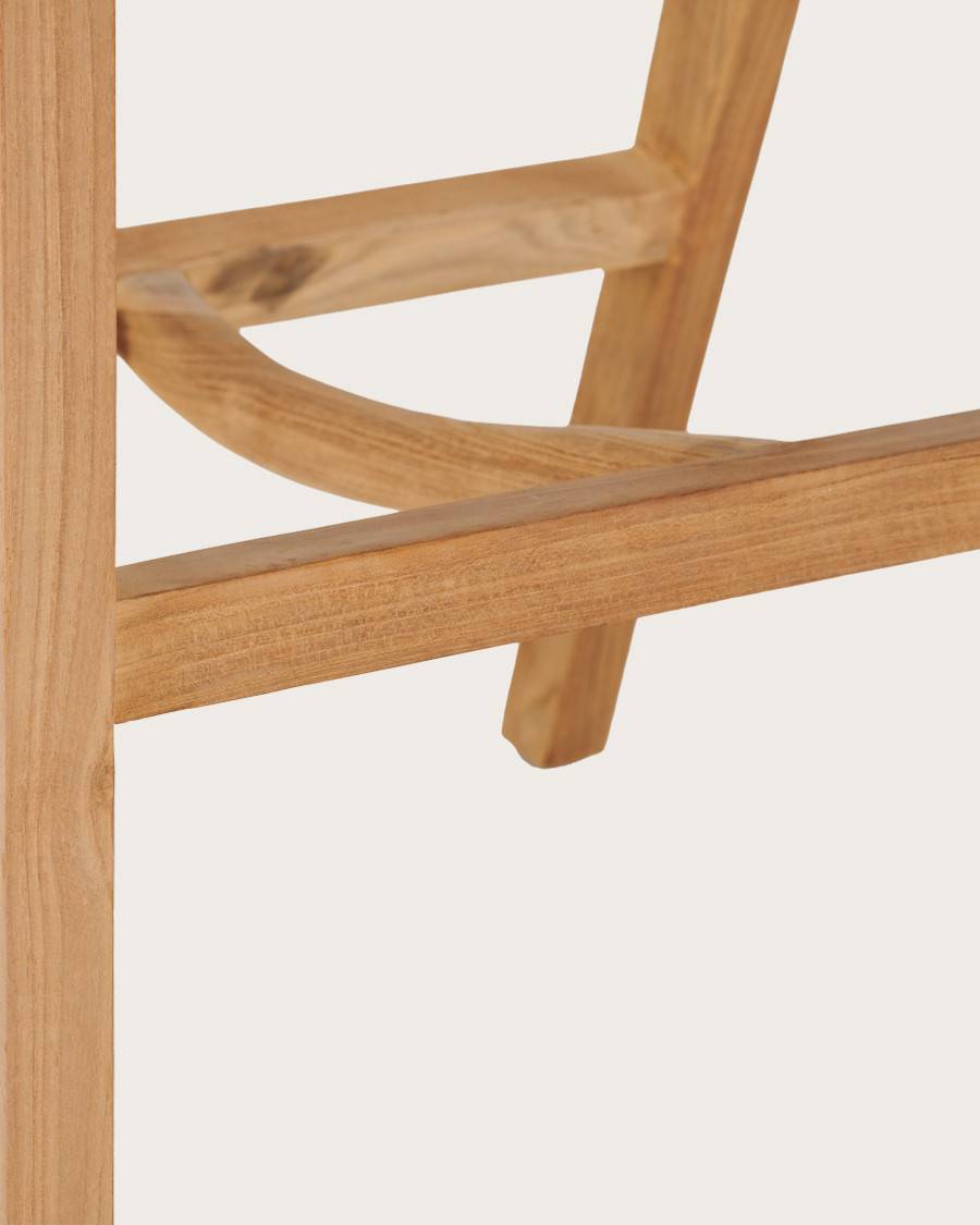 Carisma - Tabouret de bar en teck massif - UNIQKA - Image 10