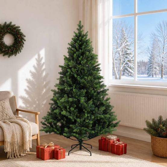 Vidaxl - Sapin de Noël Artificiel à Branches Articulées 180 cm vidaXL 42055554 - Image 1