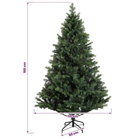 Vidaxl - Sapin de Noël Artificiel à Branches Articulées 180 cm vidaXL 42055554 - Image 3