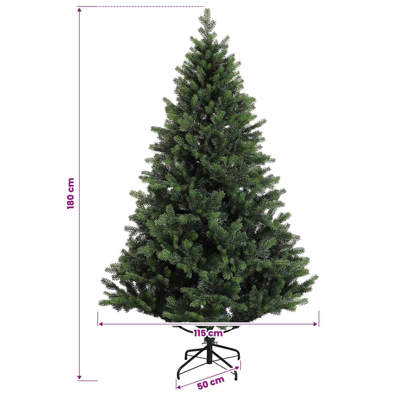 Vidaxl - Sapin de Noël Artificiel à Branches Articulées 180 cm vidaXL 42055554 - Image 3