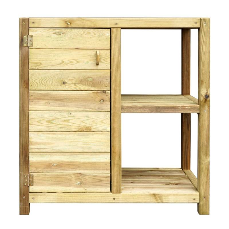 TABLE REMPOTAGE BOIS 84X45X86 - Image 1